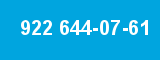 922 644-07-61